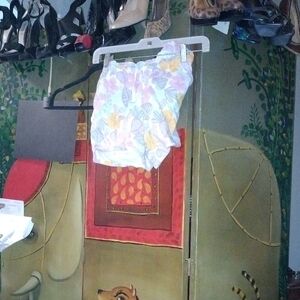 Cat & Jack Pink and Purple Leaf Print Shorts